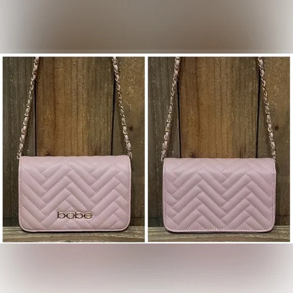 bebe Pink Crossbody Bag Set - Picture 2 of 4